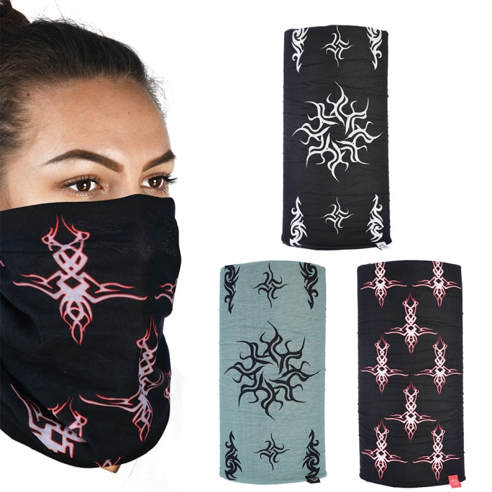 Oxford Comfy 3-Pack – Multifunctional Neck & Headwear Tribal maximomoto.uk!