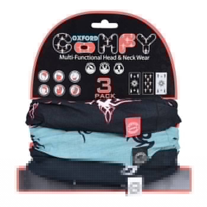 Oxford Comfy 3 Pack Multifunctional Neck & Headwear Tribal