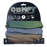 Oxford Comfy 3 Pack Multifunctional Neck & Headwear Nacreous