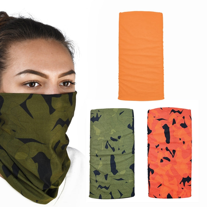 Oxford Comfy 3-Pack – Multifunctional Neck & Headwear Havoc Orange maximomoto.uk!