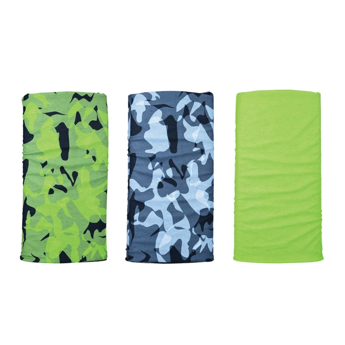 Oxford Comfy 3 Pack Multifunctional Neck & Headwear  Havoc Green