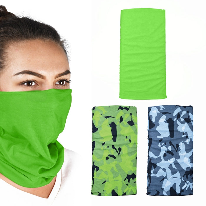 Oxford Comfy 3 Pack Multifunctional Neck & Headwear  Havoc Green