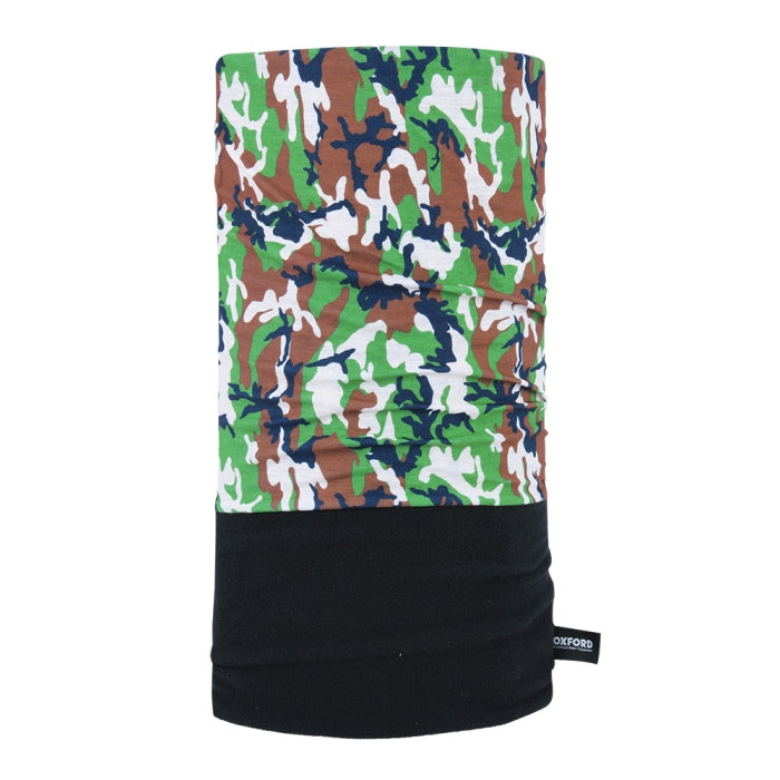 Oxford Snug Thermal Multi-Functional Head & Neck Green Camo