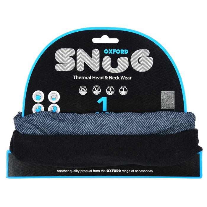Oxford Snug Thermal Multi-Functional Head & Neck Herringbone