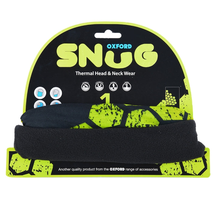 Oxford Snug Thermal Multi-Functional Head & Neck Yellow Hex