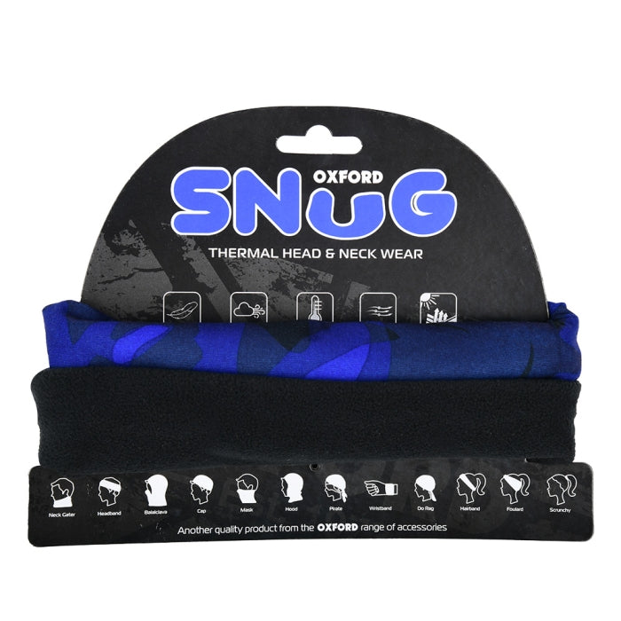 Oxford Snug Thermal Multi-Functional Head & Neck Havoc Blue