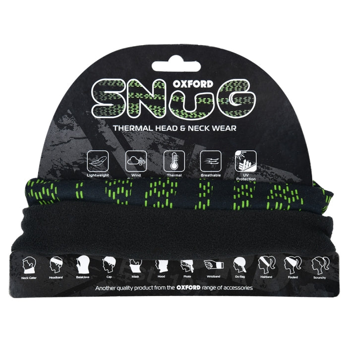 Oxford Snug Thermal Multi-Functional Head & Neck Haste Green