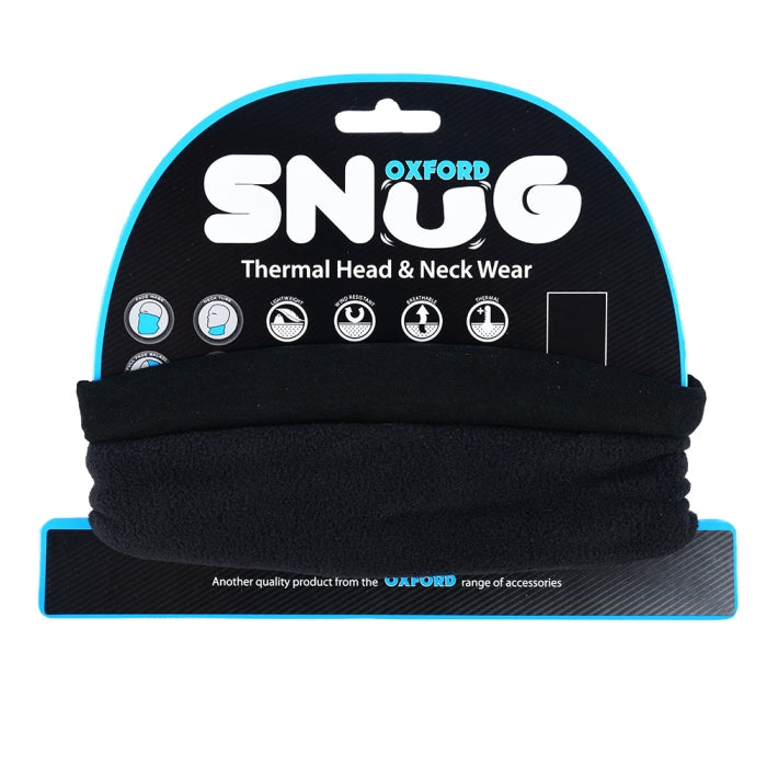 Oxford Snug Thermal Multi-Functional Head & Neck Black