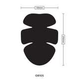 Oxford CE Level 1 Elbow Protector Inserts – Pair 