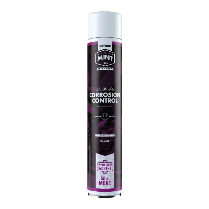 Oxford Mint Corrosion Control 750ml  Long Lasting Rust Protection for Your Motorcycle maximomoto.uk!