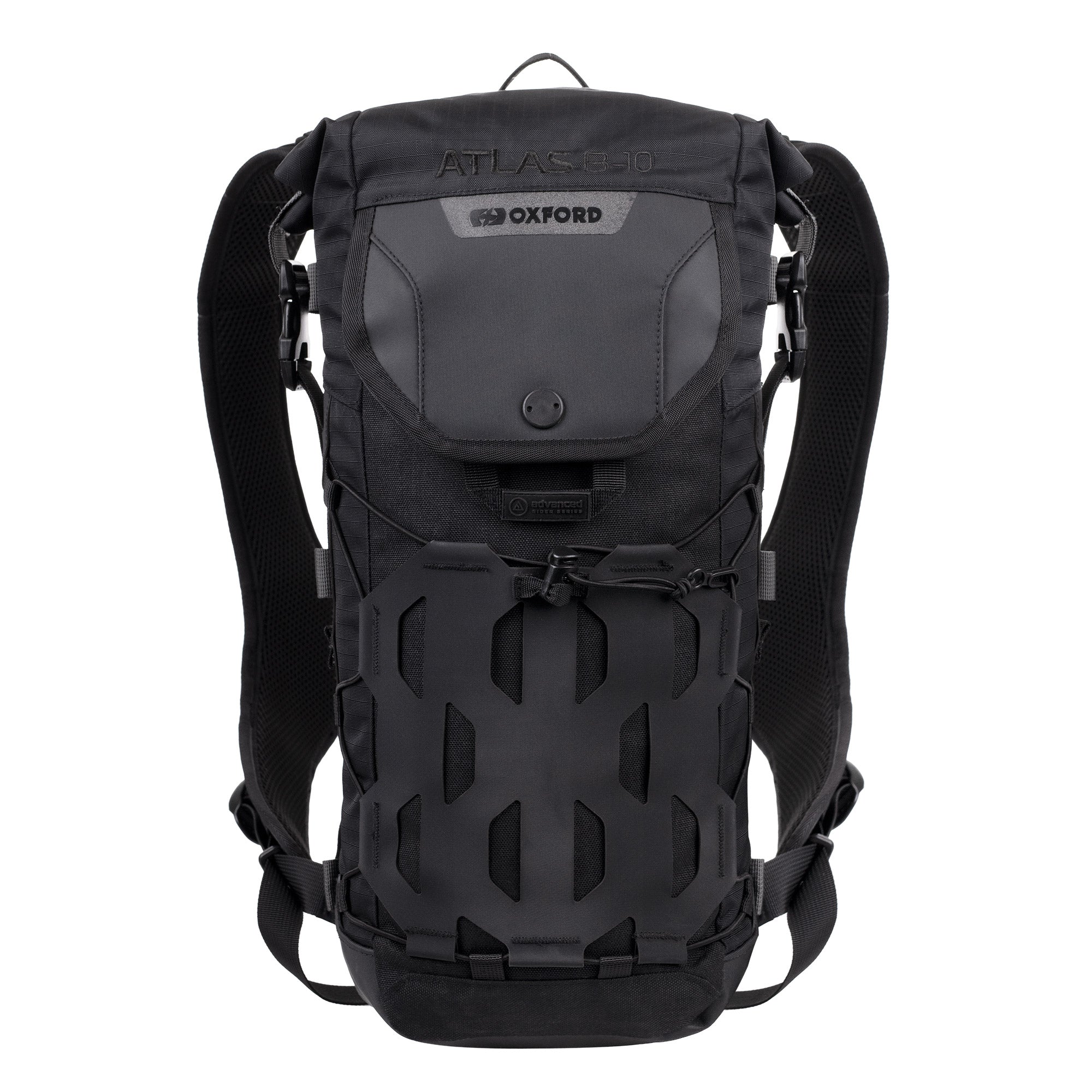 Oxford Atlas B-10 Waterproof 10L Motorcycle Backpack Black 