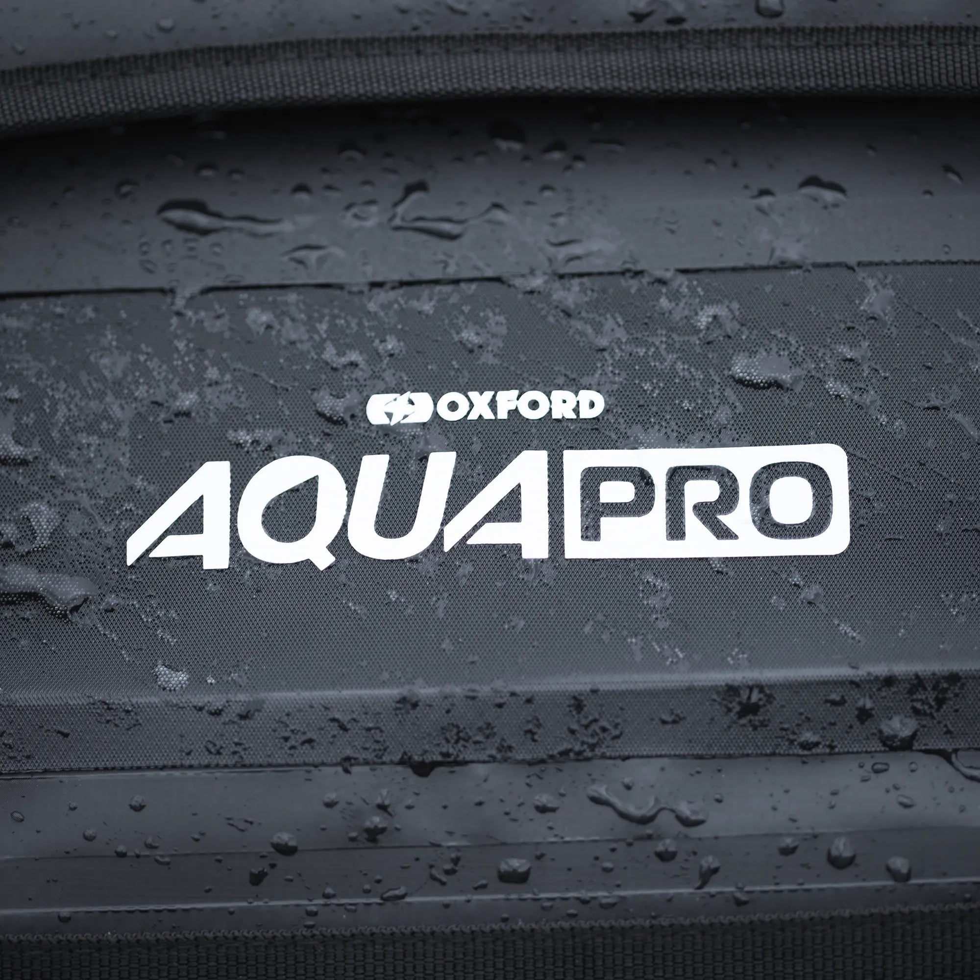 Oxford Aqua Pro T-50 Motorcycle Waterproof Roll Bag Black 50L