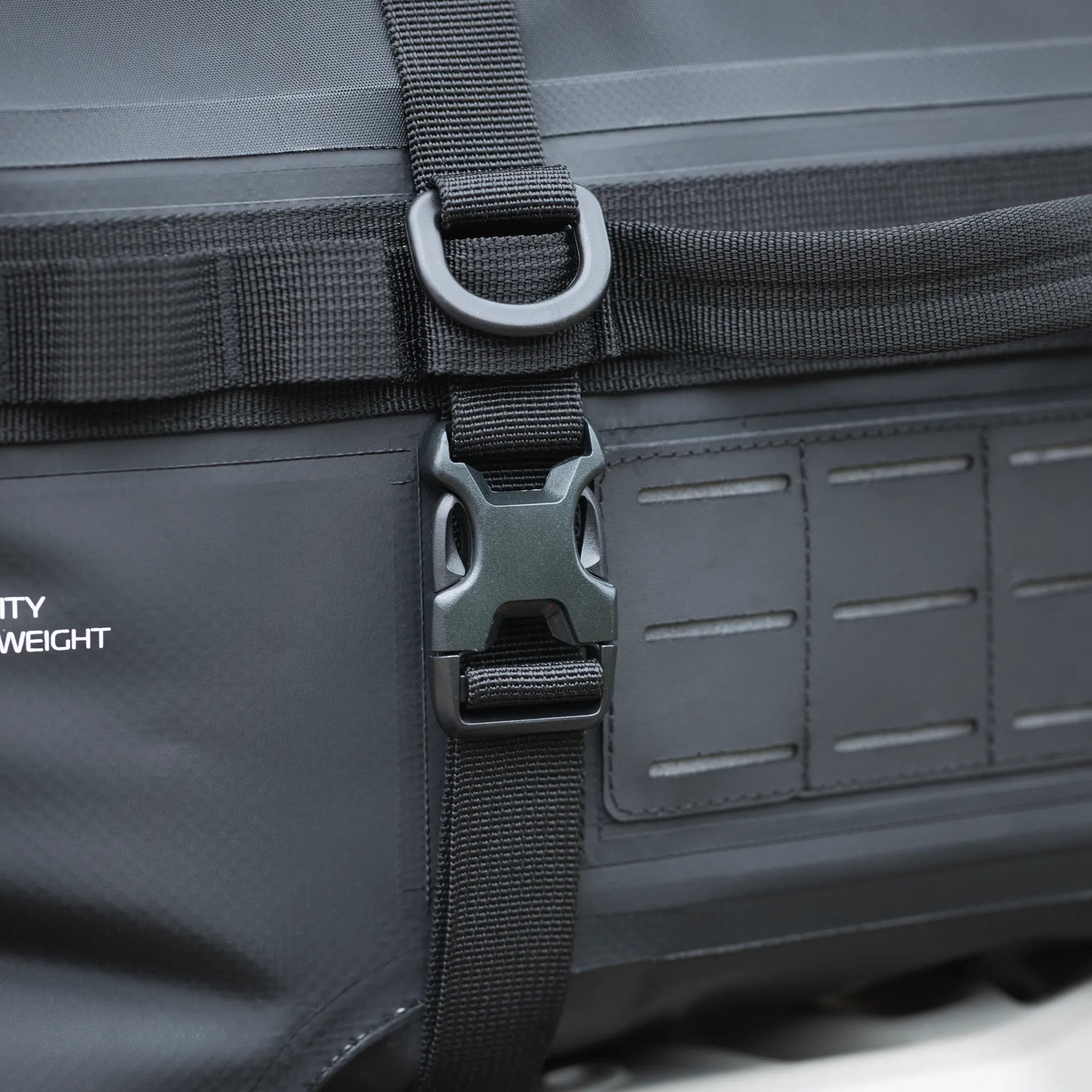 Oxford Aqua Pro D-50 Adventure Motorcycle Duffle Bag Black