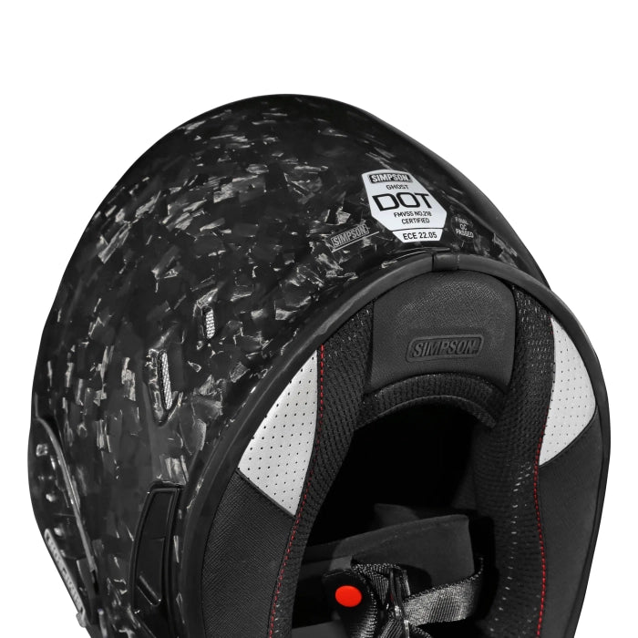 Simpson Venom Forged Carbon Motorcycle Full Face Helmet