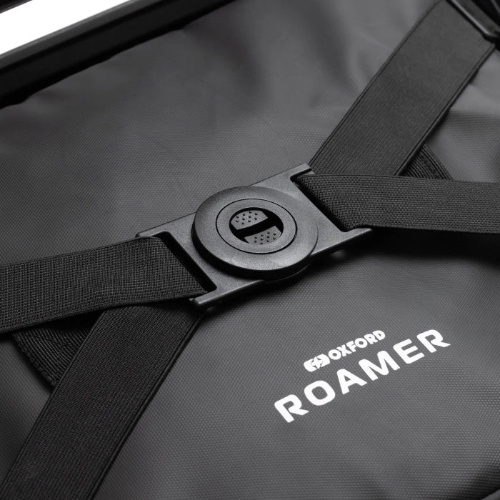 Oxford ROAMER Motorcycle 45L Top Box Luggage Black