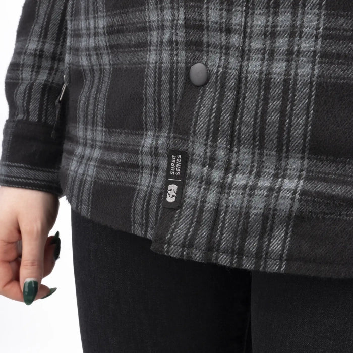 Oxford Kickback 3.0 Women Motorcycle Shirt Grey