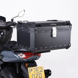Oxford ROAMER Motorcycle Top Box Luggage 65L Black