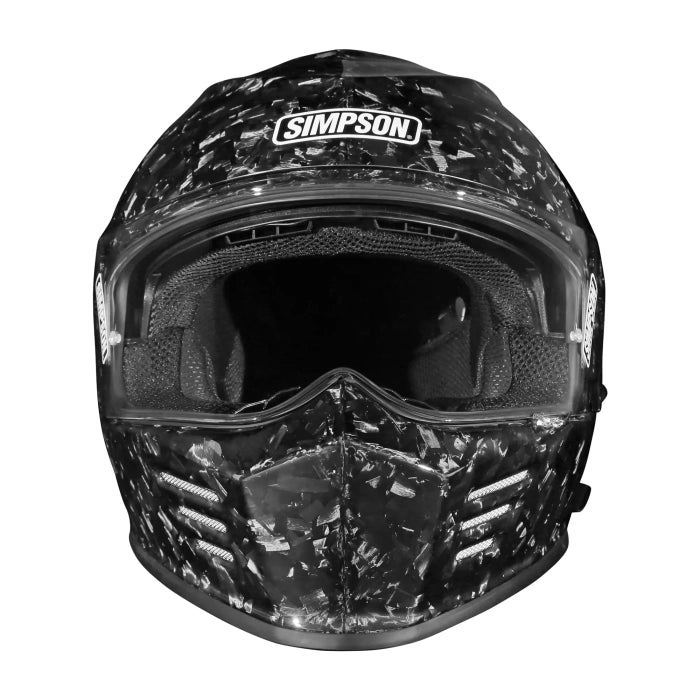 Simpson Venom Forged Carbon Motorcycle Full Face Helmet