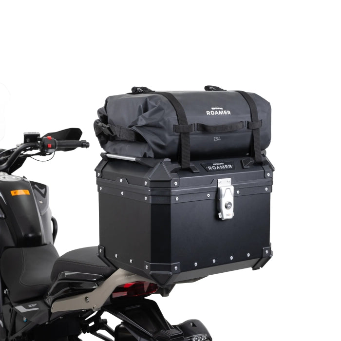 Oxford ROAMER Motorcycle Waterproof 15L Roll Bag Luggage Black
