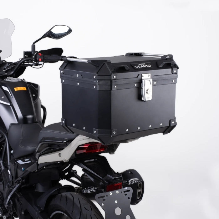 Oxford ROAMER Motorcycle 45L Top Box Luggage Black