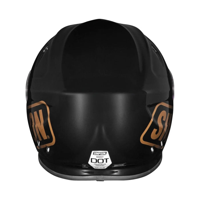 Simpson Venom Logo ST Motorcycle Full Face Helmet Black