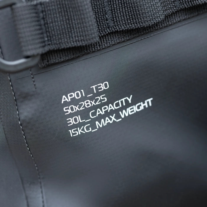 Oxford Aqua Pro T-30 Motorcycle Waterproof Roll Bag Black