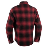 Armr Prime 2.0 MS Urban Motorcycle Riding Shirt Red Black