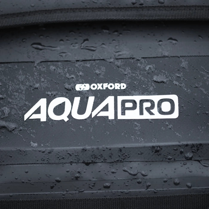 Oxford Aqua Pro T-30 Motorcycle Waterproof Roll Bag Black