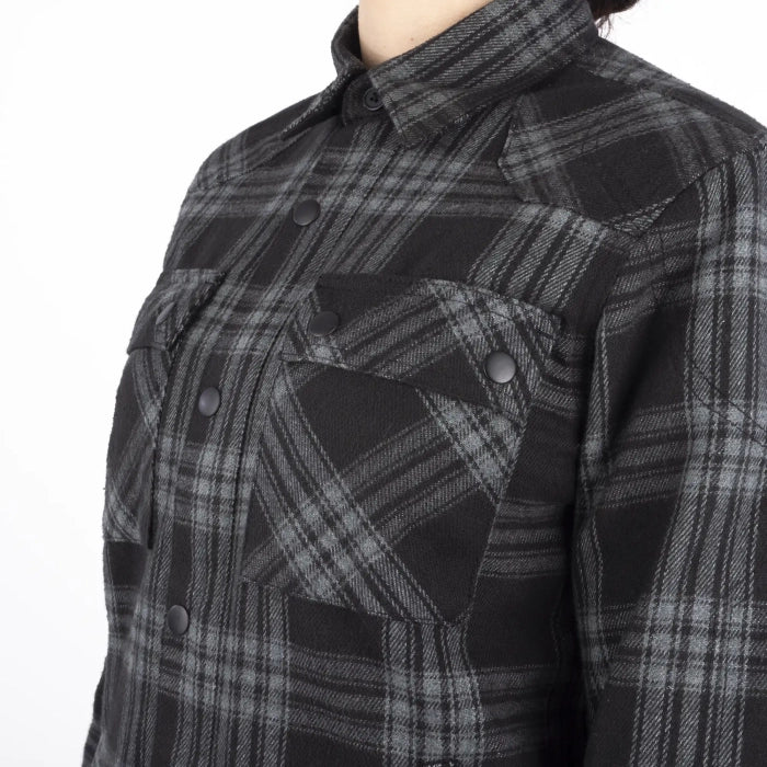 Oxford Kickback 3.0 Women Motorcycle Shirt Grey