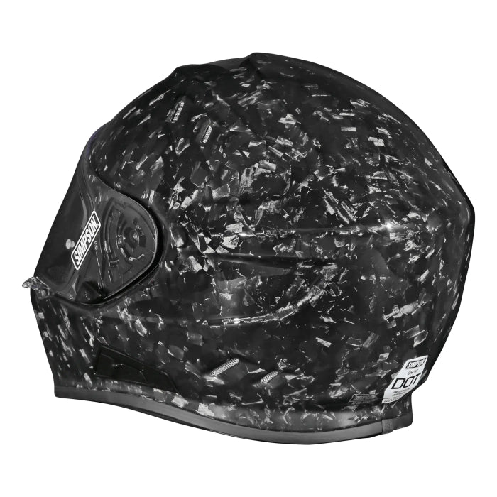 Simpson Venom Forged Carbon Motorcycle Full Face Helmet