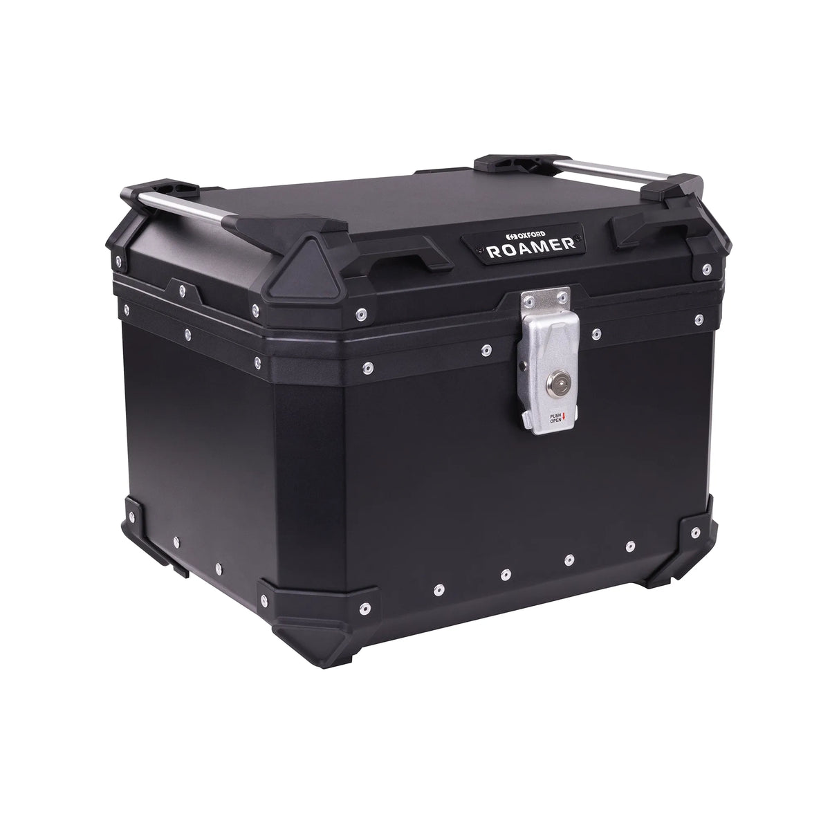 Oxford ROAMER Motorcycle Top Box Luggage 45L Black