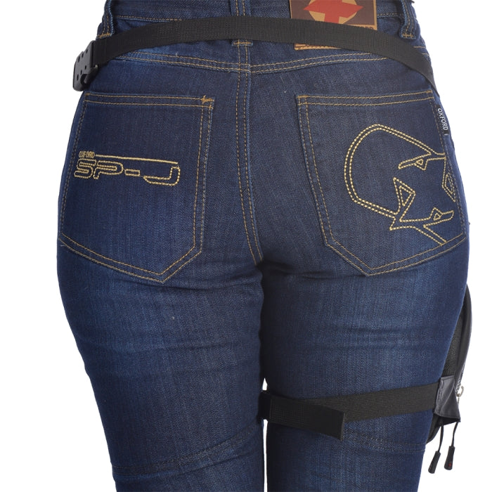 Oxford L1R Compact 1L Ripstop Storage Motorcycle Leg Bag Black 