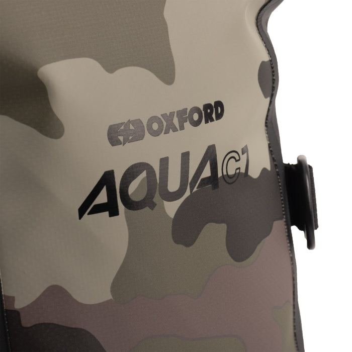 Oxford Aqua C7 7L Crash Waterproof Adventure Luggage for Engine Guards Camouflage