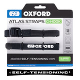 Oxford Atlas G-Hook Adjustable Self-Tensioning Straps maximomoto.uk!