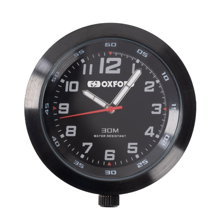 Oxford AnaClock Weather Resistant Motorcycle Analogue Clock 