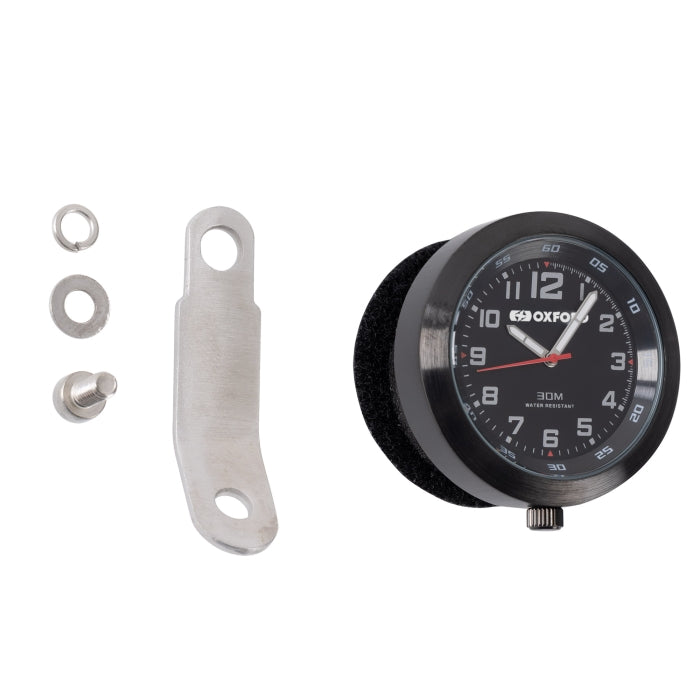 OXFORD ANACLOCK WEATHER RESISTANT MOTORCYCLE ANALOGUE CLOCK