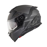 Premier Devil MN17BM Full-Face Motorcycle Helmet – Black