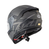 Premier Devil MN17BM Full-Face Motorcycle Helmet – Black