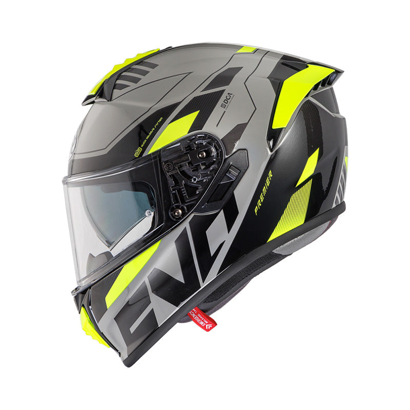 PREMIER EVOLUZIONE PR11 INTEGRAL NEGRO AMARILLO - CASCO