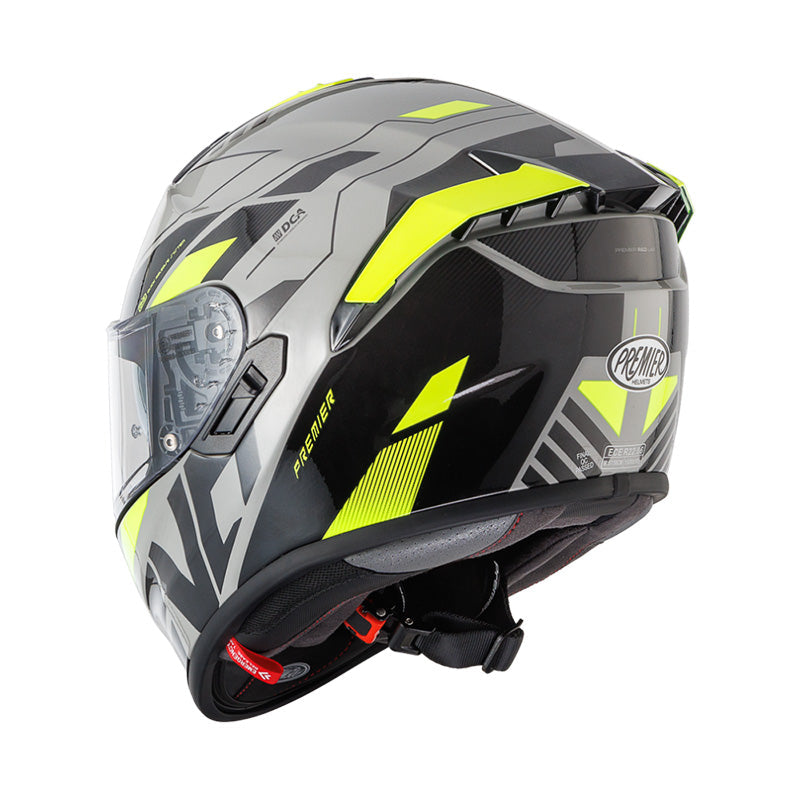 PREMIER EVOLUZIONE PR11 INTEGRAL NEGRO AMARILLO - CASCO