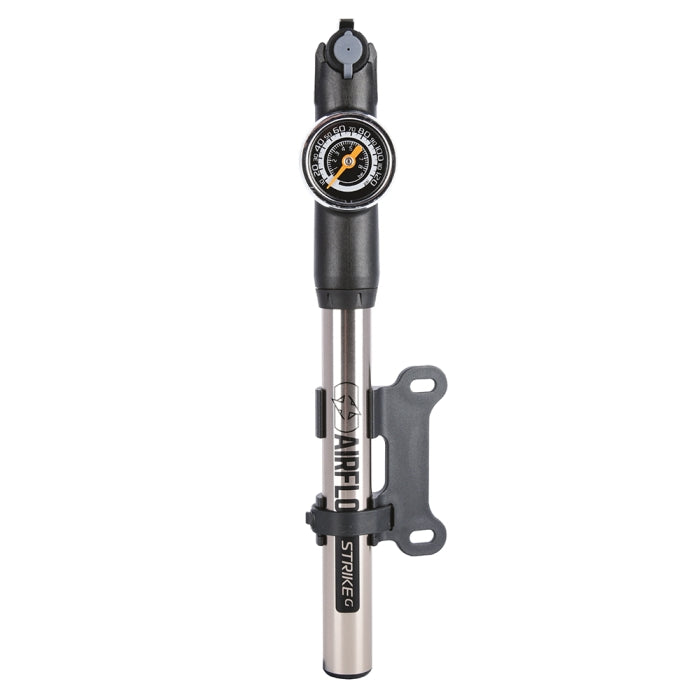 Oxford Airflow Strike Alloy Mini Pump with Gauge maximomoto.uk!