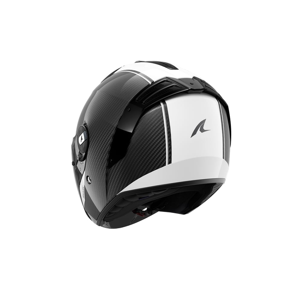 SHARK RS JET Carbon Motorcycle Open Face helmet Carbon White