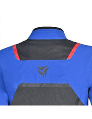R-Tech Spiral Mesh Motorcycle Sports Touring Jacket Anthracite Blue Red 