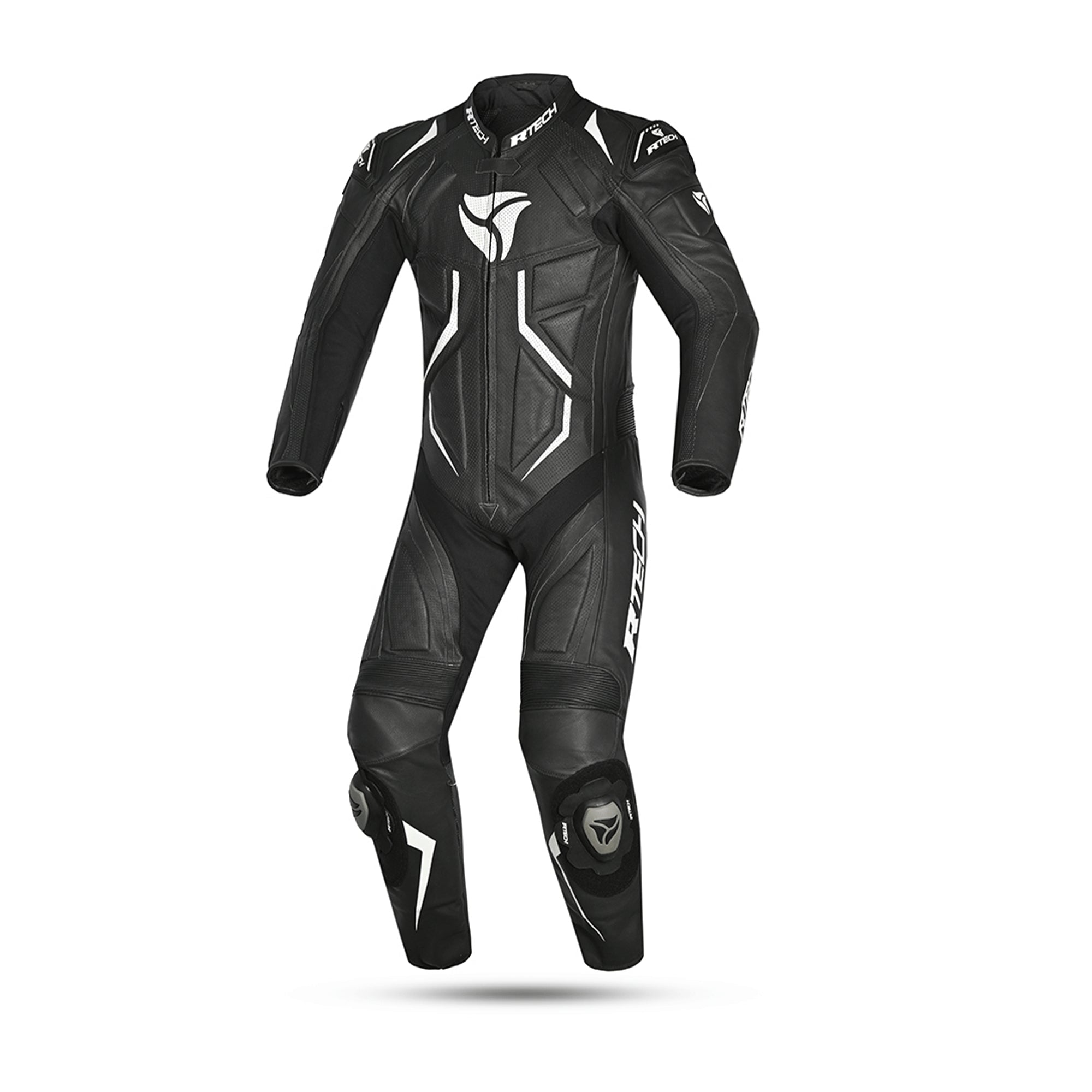 r-tech defender gp 1 pc suit black white 