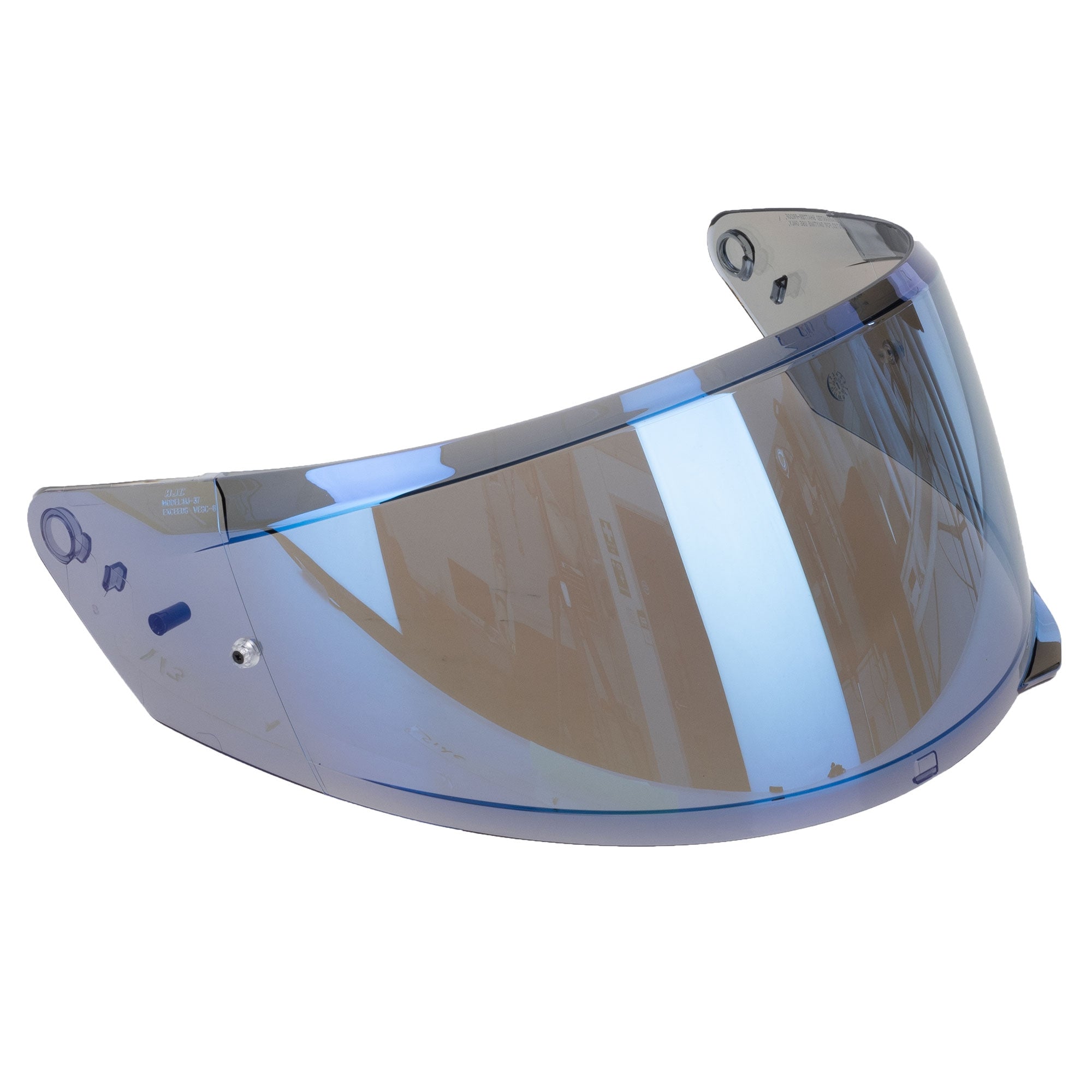 HJC HJ-37 RPHA 91 Replacement Motorcycle Helmet Visor Iridium Blue 