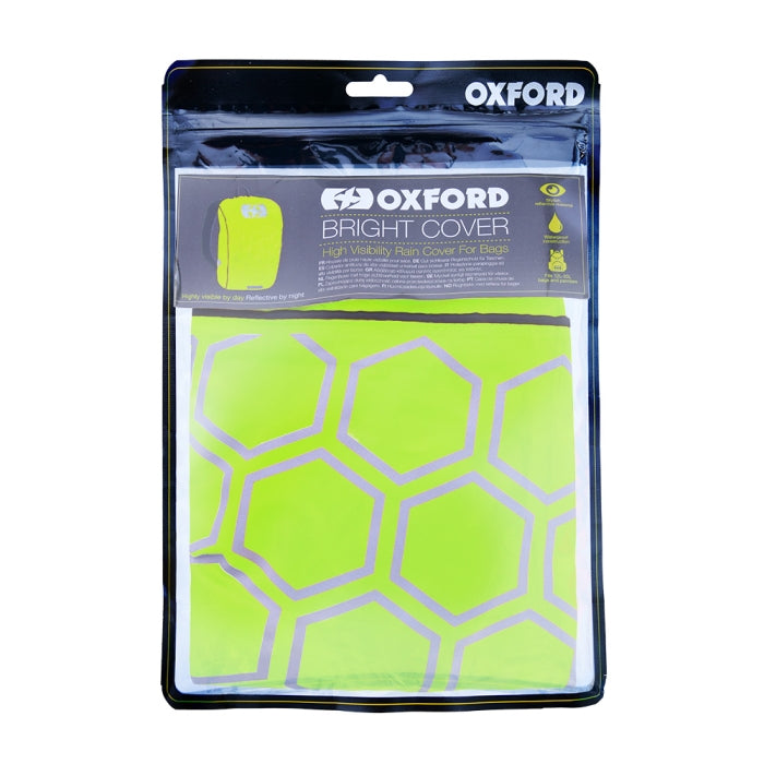 Oxford Bright High-Visibility Waterproof Backpack Cover Yellow