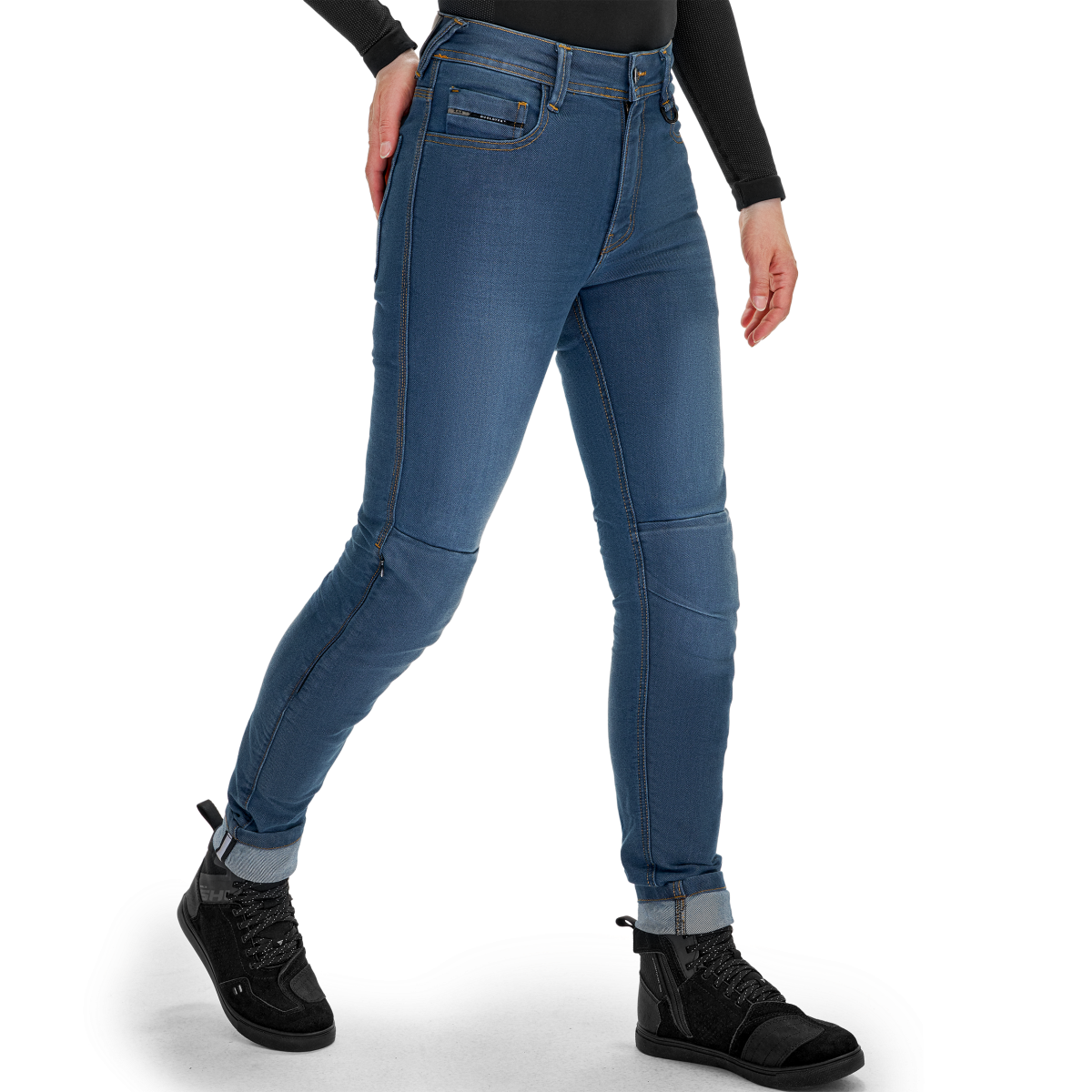 SHIMA RIDGE LADY URBANO DE MOTOCICLISMO TURISMO PANTALÓN AZUL 