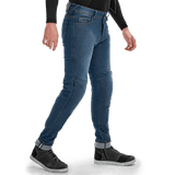 SHIMA RIDGE Men's Motorbike Touring Jeans Blue