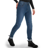 SHIMA RIDGE LADY URBANO DE MOTOCICLISMO TURISMO PANTALÓN AZUL 