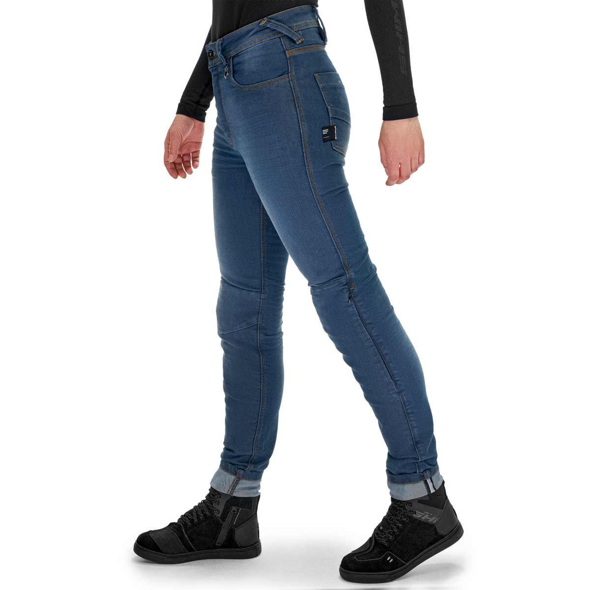 SHIMA RIDGE LADY URBANO DE MOTOCICLISMO TURISMO PANTALÓN AZUL 